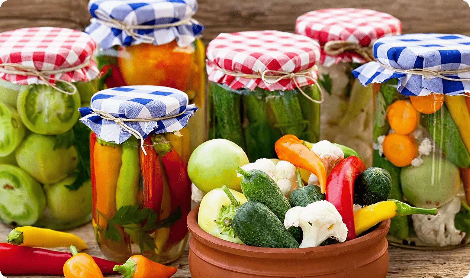 %100 Organik <br> Karışık Turşular